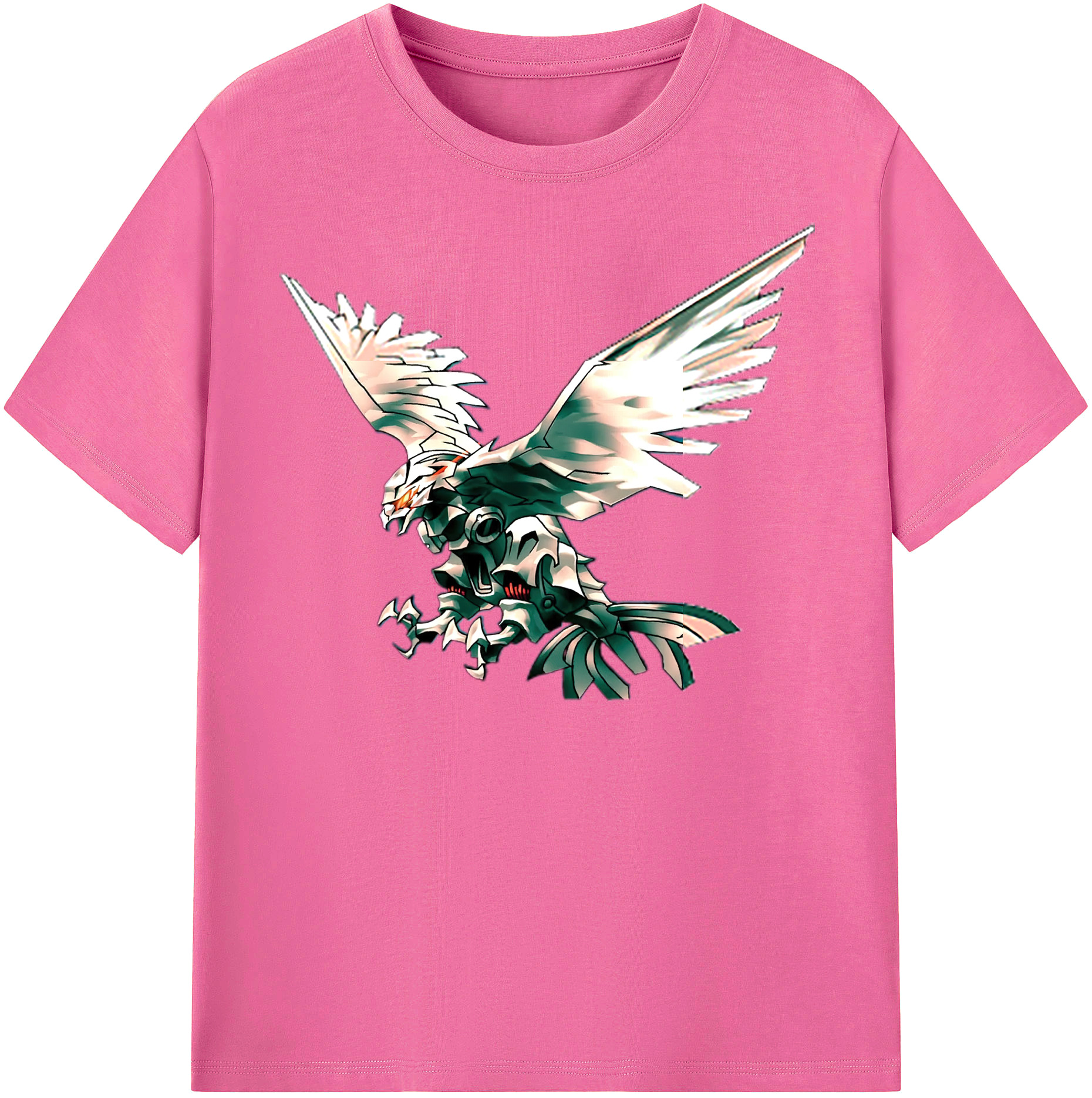 （画像用） 遊☆戯☆王 Yu-Gi-Oh! レディースカジュアルプリントTシャツ（綿100％）